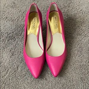 MICHAEL Michael Kors Magenta Heels